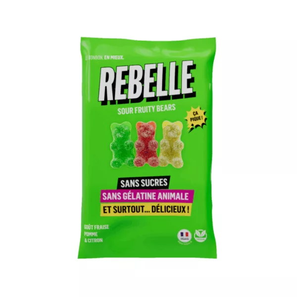 Image du produit Rebelle Bonbons Sour Fruity Bears