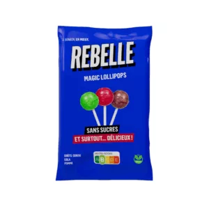 Image du produit Rebelle Sucettes Magic Lollipops