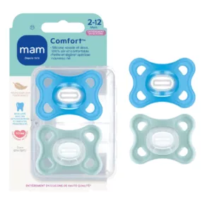 Image du produit MAM Sucettes Comfort 2-12 Bleu