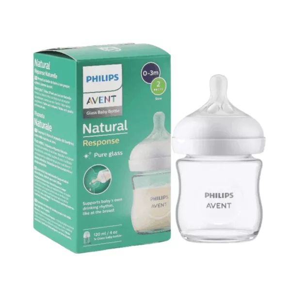 Image du produit Avent Natural Response Biberon Verre 0-3 Mois