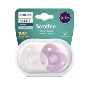 Image du produit Avent Sucettes Soothie Rose 0-6 mois