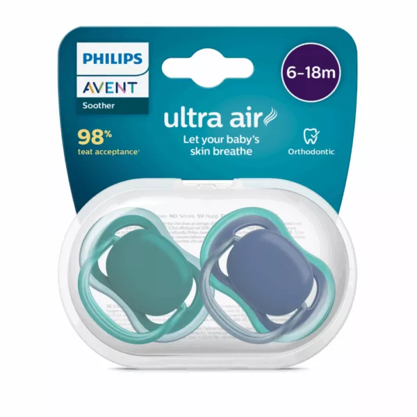 Image du produit Avent Sucettes Ultra Air 6-18 Mois