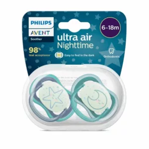 Image du produit Avent Sucettes Ultra Air Nighttime 6-18 mois