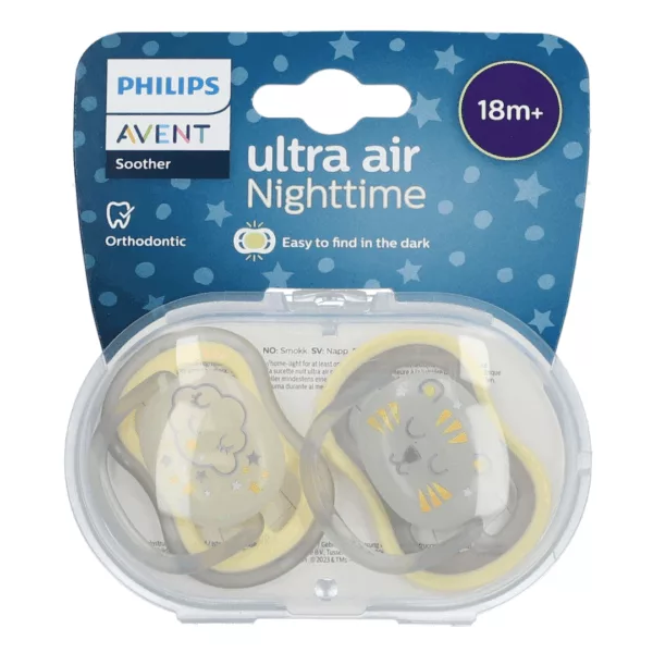 Image du produit Avent Sucettes Ultra Air Nighttime 18 Mois+
