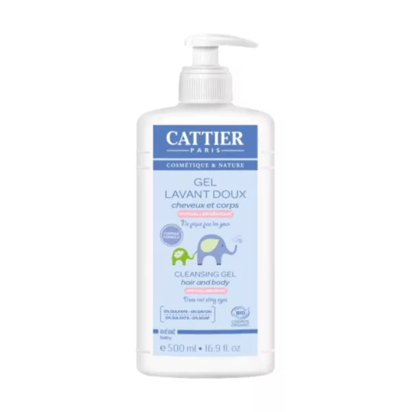 Image du produit Cattier Bébé Gel Lavant Doux