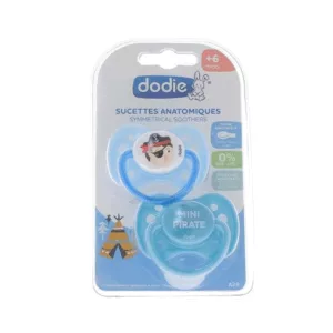 Image du produit Dodie Sucettes Anatomiques 6 Mois+ Bleu