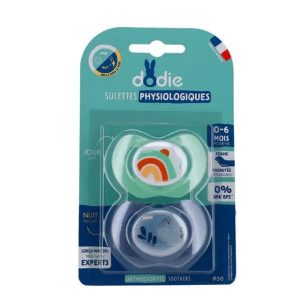 Image du produit Dodie Duo Sucettes Physiologiques