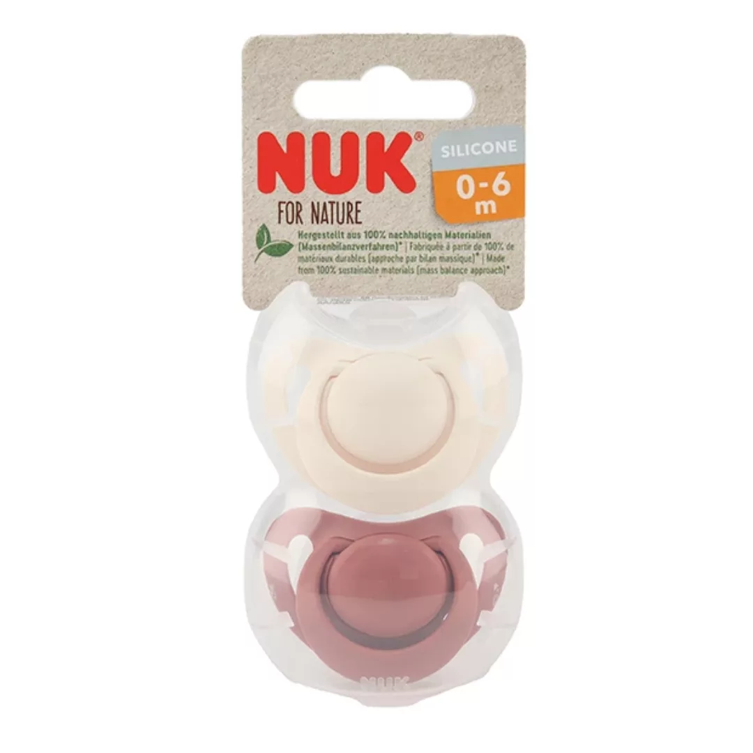 Image du produit Nuk Sucettes For Nature Rouge 0-6 Mois