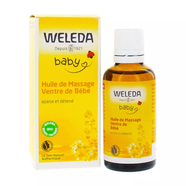 Image du produit Weleda Bébé Huile de Massage Ventre