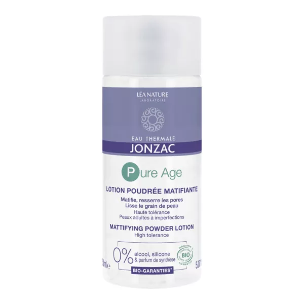 Image du produit Jonzac Pure Âge Lotion Poudrée Matifiante
