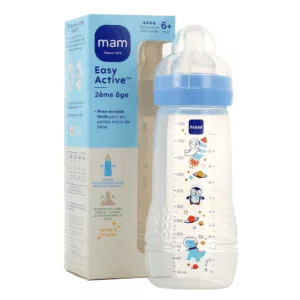 Image du produit MAM Easy Active Biberon 6 mois+ Bleu