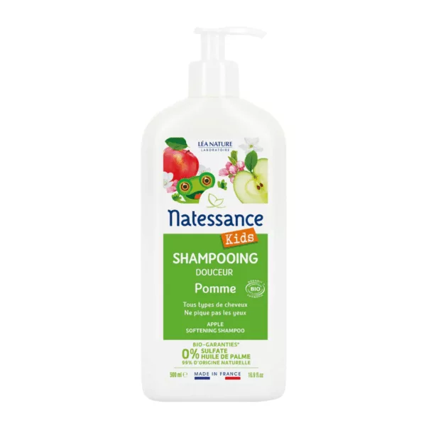 Image du produit Natessance Kids Shampoing Douceur Pomme