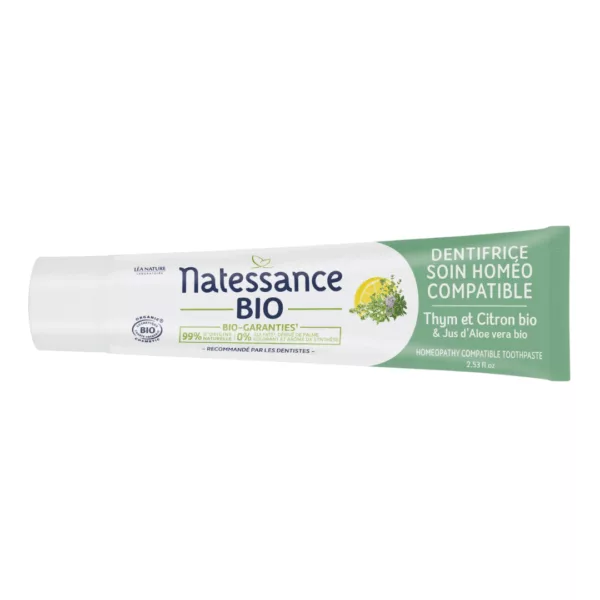 Image du produit Natessance Dentifrice Soin Homéo-compatible