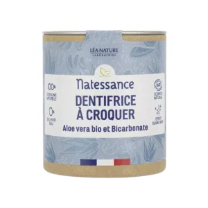 Image du produit Natessance Dentifrice à Croquer Aloe & Bicarbonate