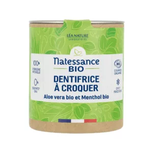 Image du produit Natessance Dentifrice à Croquer Aloe & Menthol