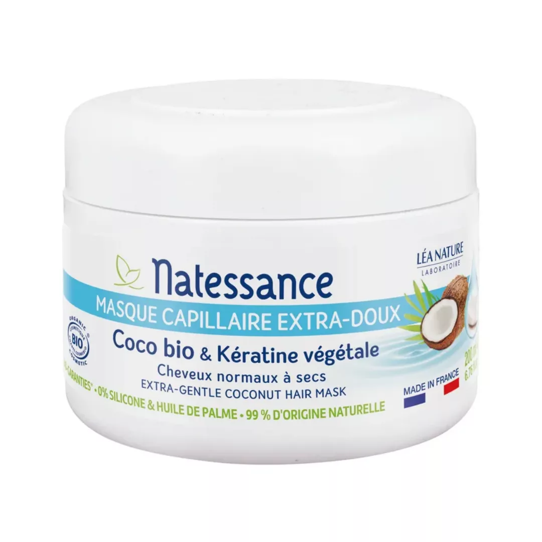 Image du produit Natessance Masque Capillaire Extra-Doux