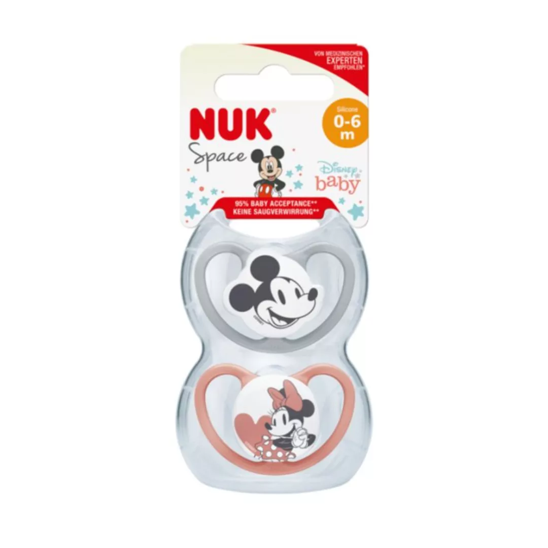 Image du produit Nuk Sucettes Space Minnie 0-6 mois
