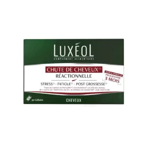 Image du produit Luxéol Chute de Cheveux Réactionnelle 90 gélules